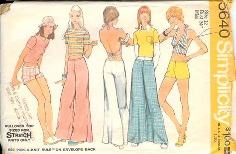 70s Halter Top Pattern, Halter Top Sewing Pattern, 70s Halter Top, Sewn Clothes, 70s Halter, Halter Top Pattern, Halter Bra Top, Halter Pattern, 1970s Sewing Patterns