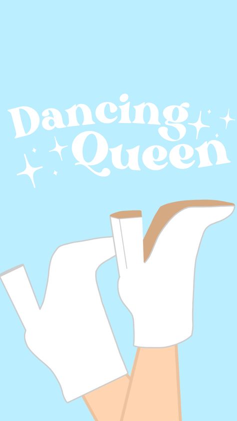 Blue Mamma Mia Aesthetic, I Wanna Dance With Somebody Aesthetic, Dancing Queen Background, Dancing Queen Print, Mamma Mia Clip Art, Mamma Mia Wall Prints, Mamma Mia Printables, Mamma Mia Iphone Wallpaper, Mamma Mia Canvas Painting