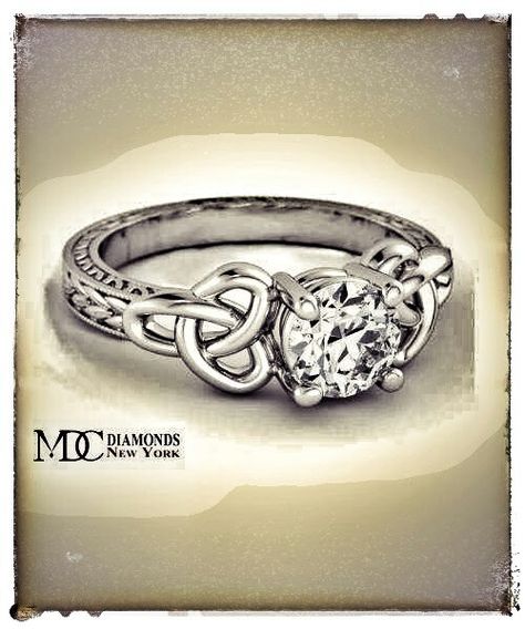 Celtic Spiral, Celtic Engagement Rings, Celtic Wedding Rings, Engagement Ring Setting, Celtic Wedding, Irish Wedding, Celtic Jewelry, Ring Setting, Elegant Necklaces