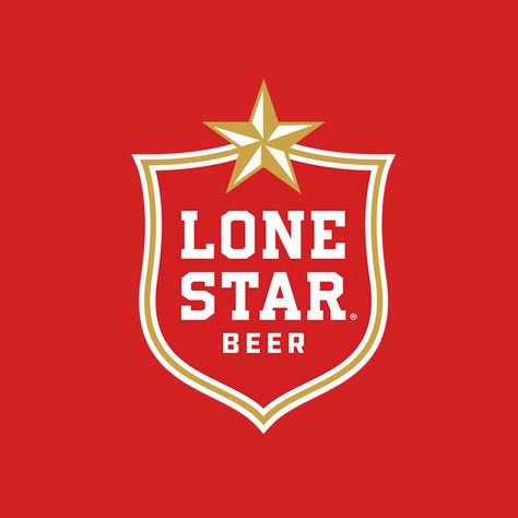 Brand New: New Logo, Identity, and Packaging for Lone Star Brewery by Switch Lone Star Beer, Fraternity Shirt Design, Texas Logo, Logo Evolution, Star Logo Design, Banks Logo, Logo Design Tutorial, Logo Identity, Craft Logo