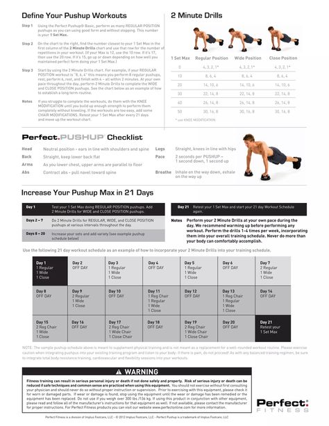 Perfect Pushup Elite Workouts | PDF Perfect Pushup, Calisthenics Body, 50 Push Ups, Arms And Abs, Push Up Workout, Workout Routines For Beginners, Gym Workouts For Men, Push Up Challenge, Workout Posters