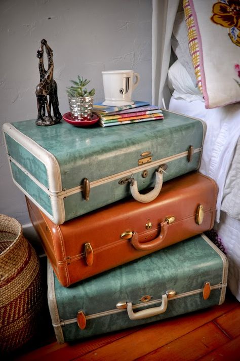 Suitcase table