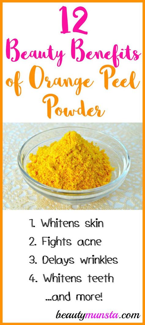 Orange peels have a lot to offer in the natural beauty world! Check out the top 12 beauty benefits of orange peel powder in this post! You can use orange peels to make zest for pies and cakes, you can infuse orange peels in vinegar for green cleaning, you can drink orange peel tea, but … Benefits Of Orange Peel For Skin, Orange Peel Powder Benefits, Orange Powder For Skin, Clementine Peel Uses, Orange Peel Tea Recipes, Orange Powder Face Mask, Orange Peel Powder Uses, Orange Peel Uses, Orange Peel Face Mask