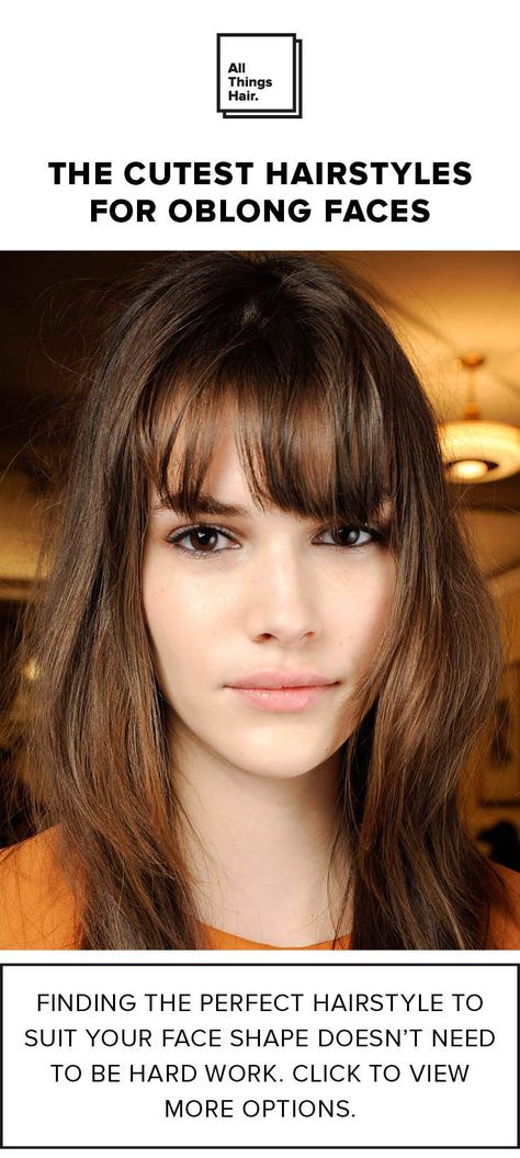 Oblong Face Shape Haircuts, Oblong Round Face Hairstyles, Bangs Long Face Shape, Haircuts Oblong Face Shape, Bangs For Oblong Face Shape, Oblong Face Haircuts For Women, Oval Face Shape Hairstyles For Women, Bangs Oblong Face, Hair For Oblong Face Shape