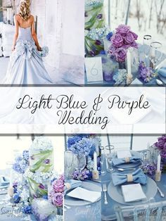 wedding color scheme ideas on Pinterest | Lavender, Lilacs and Purple Light Blue And Purple Wedding, Purple And Blue Wedding, Blue And Purple Wedding, Lavender Wedding Colors, Light Purple Wedding, Blue Purple Wedding, Purple Champagne, Lavender Sky, Purple Wedding Theme