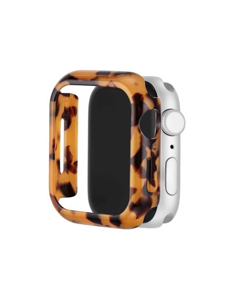 Marbleized Acetate Bumper for Apple Watch® Tortoise Shell Apple Watch Band, Tortoiseshell Accessories, Apple Watch Cover, Unique Marble, January 2nd, Apple Watch Accessories, Jewelry Lookbook, Birthday Wishlist, Marble Pattern