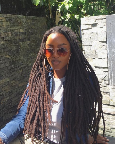 Loc Extensions Human Hair, Freeform Locs, Beautiful Locs, Loc Extensions, Beautiful Dreadlocks, Hair For Women, Black Curly Hair, Dreadlock Hairstyles, Natural Hair Inspiration