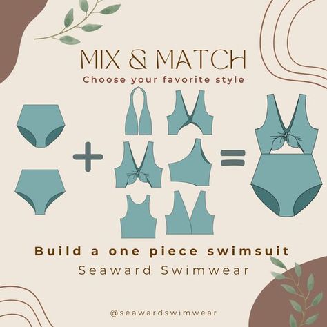 Good material recommend Swimsuit Sewing Pattern, Swimsuit Pattern Sewing, Swimwear Pattern, Sewing Projects Clothes, Sewing Circles, Swimsuit Pattern, Diy Clothes Design, Diy Fashion Clothing, Pattern Pieces