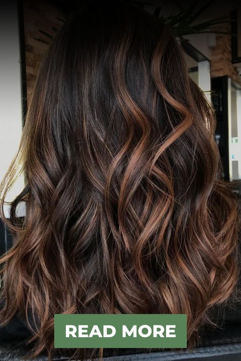 Long Chocolate And Caramel Hair Dimensional Caramel Brunette, Hair Color Ideas For Brunettes For Winter Caramel Carmel Highlights, Chocolate And Caramel Hair, Caramel Brunette, Chocolate Brown Hair Color Ideas, Carmel Highlights, Balayage Hairstyles, Brown Hair Color Ideas, Sun Kissed Hair