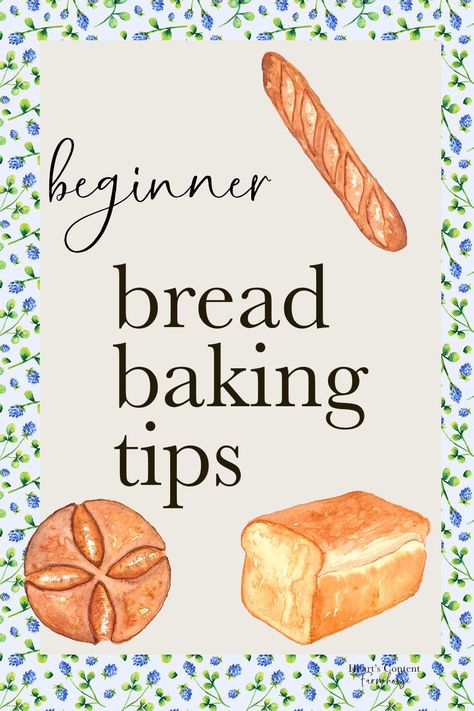 Baking Tips For Beginners, Tips To Be Successful, Beginner Baking Recipes, Artisan Sourdough, Baking For Beginners, Baking 101, Yeast Breads, Baking Basics, Yeast Bread