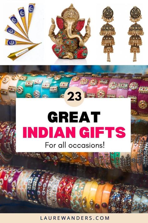 Indian gift ideas for foreigners including traditional presents and more. Find unique gifts from India for women and men here! Indian Gifts For Foreigners, Indian Birthday Parties, Spice Gift, Party Favors For Adults, Indian Family, Indian Gifts, India Gift, Host Gifts, Diwali Gifts