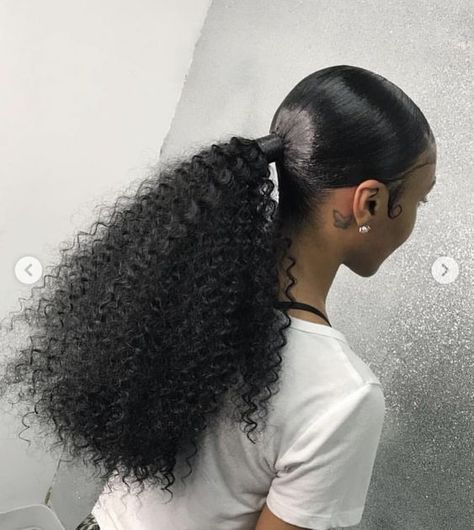 Freeze Hairstyles For Black Women, Freeze Hairstyles, Short Hair Ponytail, Curly Ponytail, Drawstring Ponytail, Ponytail Hair, Girl Haircuts, Hairstyles For Black Women, Undercut Hairstyles