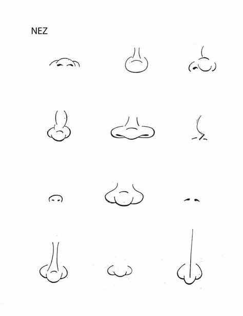 Nose Doodle Simple, Cartoon Noses, Caricature Tutorial, رسم كاريكاتير, Drawing Cartoon Faces, Cartoon Style Drawing, Nose Drawing, Caricature Artist, Drawing Cartoon Characters