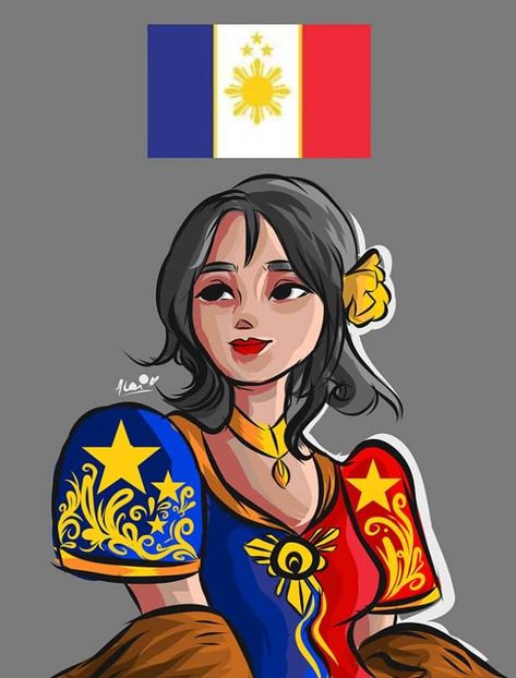 Esp Poster Making, A Tribute To National Artist Poster Philippines, Philippines Poster Making, Buwan Ng Wika Poster Ideas, Philippine Culture Illustration, Philippine Culture Drawing, Filipiniana Drawing, Filipina Drawing, Nationalism Poster Philippines