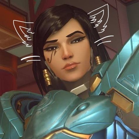 feel free to use for whatever ! Pharah X Mercy Matching Icons, Women Of Overwatch, Pharmercy Matching Icons, Video Game Characters Pfp, Pharah Overwatch Icon, Overwatch 2 Icons, Overwatch Character Art, Overwatch Cats, Pharah Overwatch