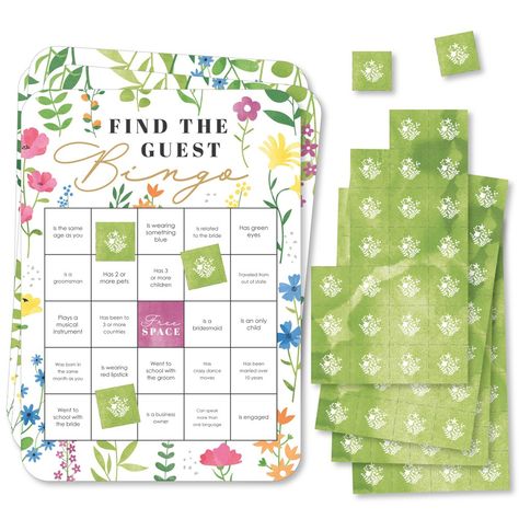 Bridal shower games free printables