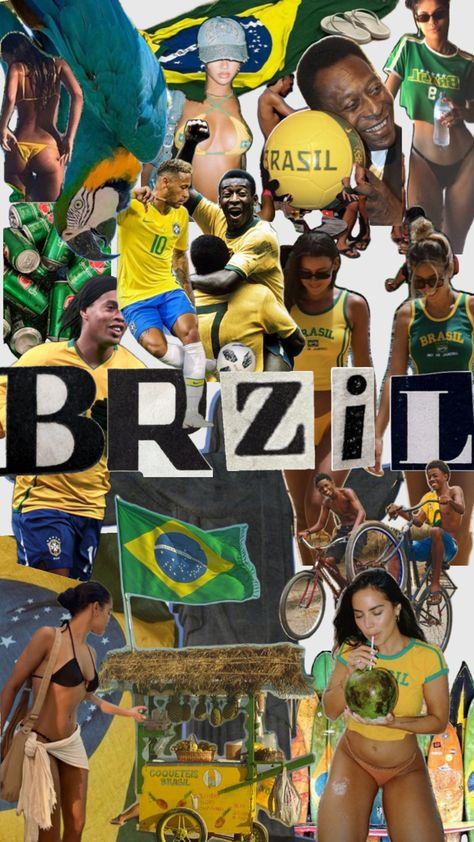 2. collage Brazil Collage, Stussy Wallpaper, Brazil Wallpaper, Summer Scrapbook, Summer Pictures, Summer Of Love, Summer Travel, My Vibe, Travel Dreams