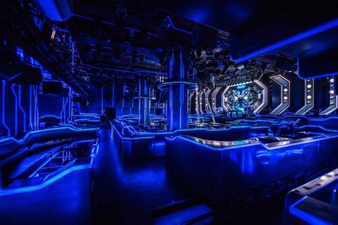 A Bar of the Year nominee, this stunning club/bar in China is like a scene from... Nightclub Design, Innovation Lab, Interior Design Awards, Mini Bars, Futuristic Interior, Retail Design Blog, Club Design, Space Station, Best Interior Design