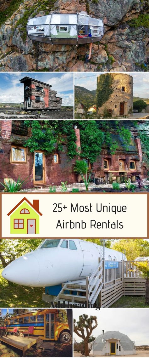 From luxury condos and holiday cottages to tiny houses and treehouses, one can find different and unique kinds of properties on Airbnb. Let’s have a look at some of the most unique Airbnb rentals that you will surely love to stay in. #airbnbrentals #bestarirbnbrentals #uniquerentalhomes Cool Airbnb Ideas, Micro Resort, Unique Airbnbs, Unique Airbnb, Unique Stays, Forest Cabin, Wooden Cottage, Airbnb Rentals, Carolina Beach