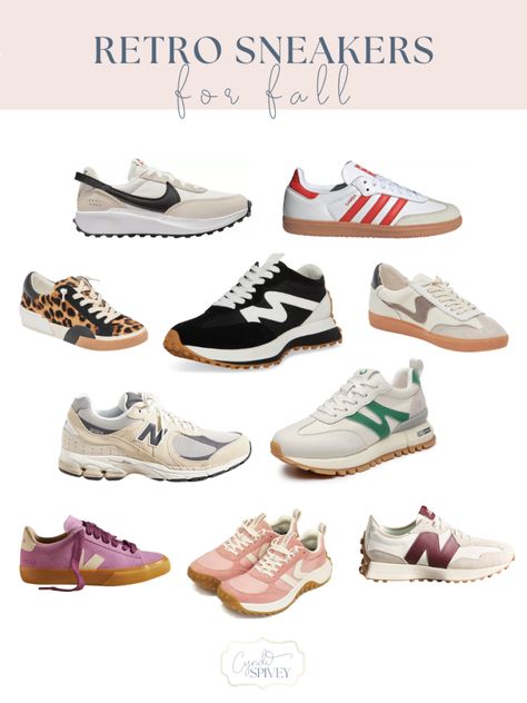 Cutest Retro Sneakers for Women to Wear Fall 2024 New Sneakers 2024, Sneakers 2024 Fall, Fall Sneakers Women, Trending Sneakers 2024, Fall 2024 Sneaker Trends Women, Trending Sneakers 2024 Women, Fall Sneakers 2024, Womens Sneakers 2024, Trend Sneakers 2024 Woman