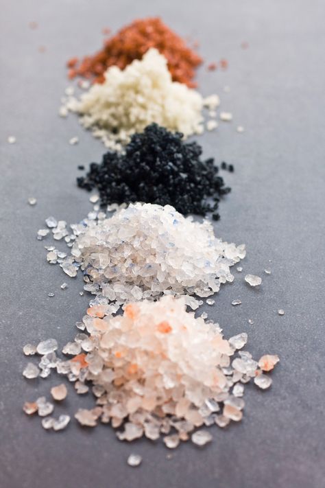 Beyond Maldon: 6 Salts—From Japanese Hana Flake to Alderwood Smoked—That Will Transform Your Food | Vogue Flavored Salts Recipes, Salt Substitute, Animal Reiki, Gourmet Salt, Flavored Salts, Food Infographic, Salt Of The Earth, No Salt Recipes, Table Salt