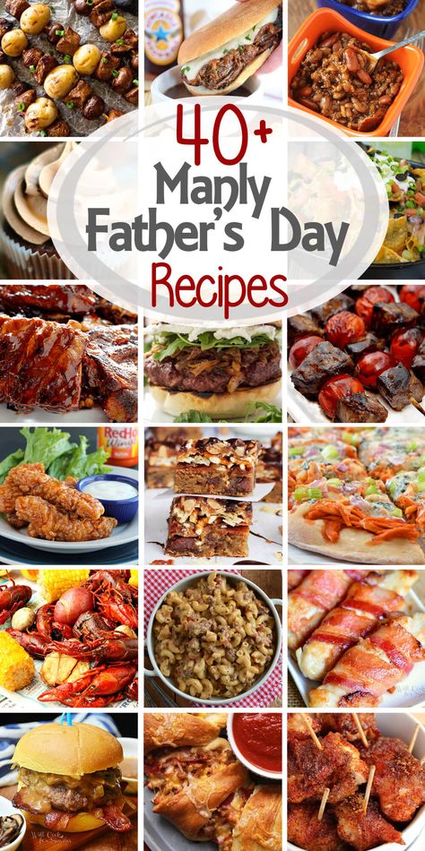 Fathers Day Menu Ideas, Fathers Day Dinner Ideas, Fathers Day Lunch, Fathers Day Brunch, Dinner Menu, Grilling Recipes, Brunch Recipes, Lunch Recipes, Instant Pot Recipes