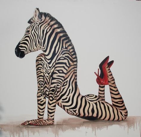 Regard Animal, Zebra Art, Zebra Nails, Nails 2020, Arte Inspo, Arte Animal, Weird Art, Funky Art, Zebras