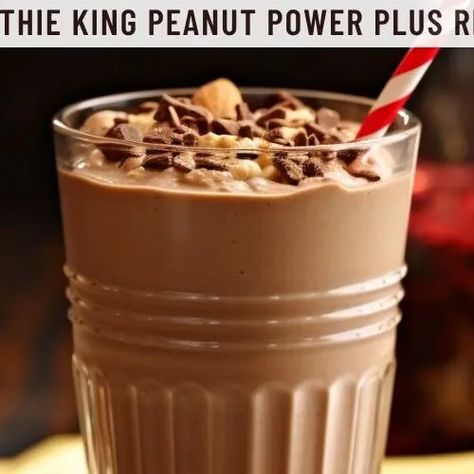 Smoothie King Peanut Power Plus Recipe - Easy Kitchen Guide Peanut Power Plus Smoothie King Recipe, Smoothie King Peanut Power Plus Recipe, Smoothie King Recipes Copycat, Superfood Bowl Recipes, Smoothie King Recipes, Banana Boat Recipe, Superfood Bowl, Smoothie King, Protein Shake Smoothie