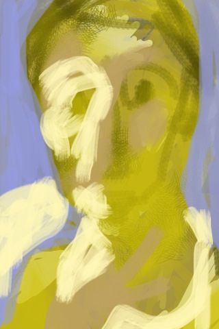 iphone portrait - Unfinished portrait - Manuel San-Payo Iphone Portrait, Unfinished Painting, Iphone Drawing, Yellow Artwork, Iphone Art, Figurative Artwork, Eclectic Art, Ipad Art, Artist Gallery