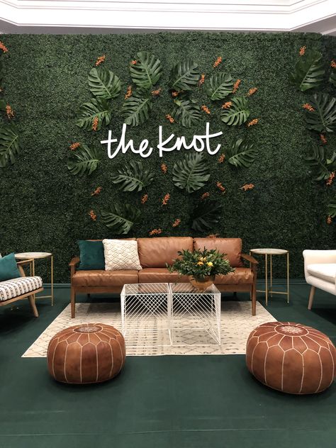 Tropical backdrop decor , boho chic decor , tropical party decor , hedge boxwood backdrop Selfie Wall, The Knot, The Wall, Knot, Living Room, Plants, Wall, Furniture, Design