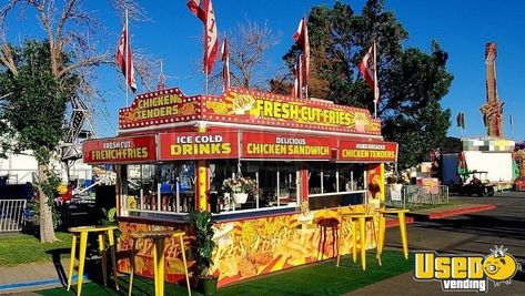 For Sale: Ready to Serve Used 8.5' x 21' Carnival Food Concession Trailer with Pro-Fire for Sale in Nevada!

Get one step closer to your dream mobile food business by being the next owner of this 1998 - 8.5' x 21' mobile food concession trailer with pro-fire suppression system! This is a very clean unit with lots of new parts! See more details below and give us a call to find out how you can take it home!

📞601-749-8424 Food Concession Trailer, Concession Trailer For Sale, Fair Festival, Carnival Food, Concession Food, Fire Suppression System, Fire Suppression, Concession Trailer, Street Corner