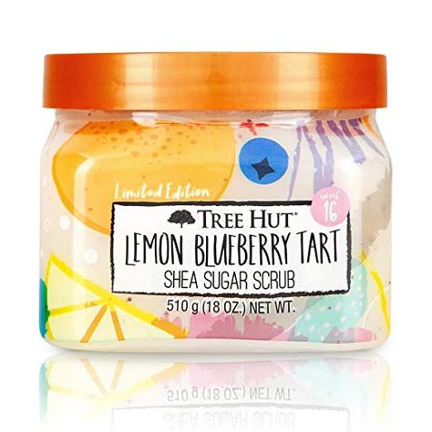 Amazon.com : Tree Hut Lemon Blueberry Tart Shea Sugar Scrub, 18oz, Ultra Hydrating and Exfoliating Scrub for Nourishing Essential Body Care : Beauty Tree Hut Body Scrub Collection, Sugar Scrub Tree Hut, Treehut Body Scrub, Tree Hut Sugar Scrub, Tree Hut Scrub, Tree Hunt Body Scrub, Tree Hut Body Scrub, All The Tree Hut Scrubs, Bath And Body Care Scrub & Exfoliant