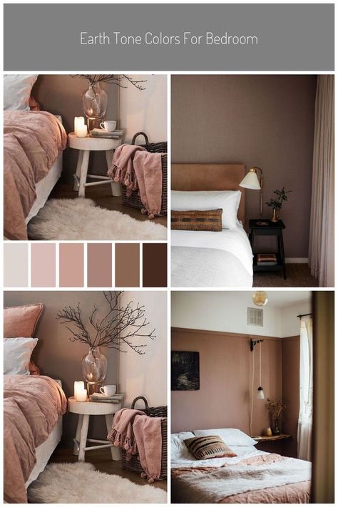 Paint Colors For Bedroom Walls, Colors For Bedroom Walls, Bedroom Mauve, Brown Bedroom Colors, Mauve Room, Dark Furniture Bedroom, Paint Colors For Bedroom, Brown Bedroom Walls, Colors For Bedroom