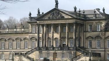 Wentworth Woodhouse: 'The UK's biggest restoration project' - BBC News Wentworth Woodhouse, Buying Investment Property, Stately Homes, Deez Nuts, South Yorkshire, Investment Companies, Classical Architecture, Stately Home, National Trust