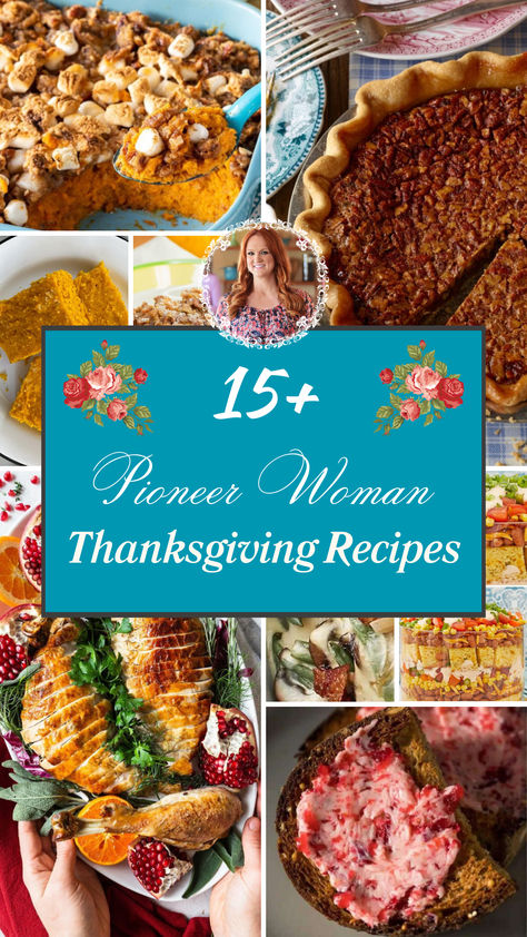 15+ Pioneer Woman Thanksgiving Recipes Pioneer Woman Charcuterie Board, Thanksgiving Recipes Pioneer Woman, Pioneer Women Turkey Thanksgiving, Country Thanksgiving Recipes, Pioneer Woman Thanksgiving Sides, Pioneer Woman Turkey Thanksgiving, The Pioneer Woman Recipes Desserts, Pioneer Woman Appetizers Holiday, Thanksgiving Recipes For A Crowd