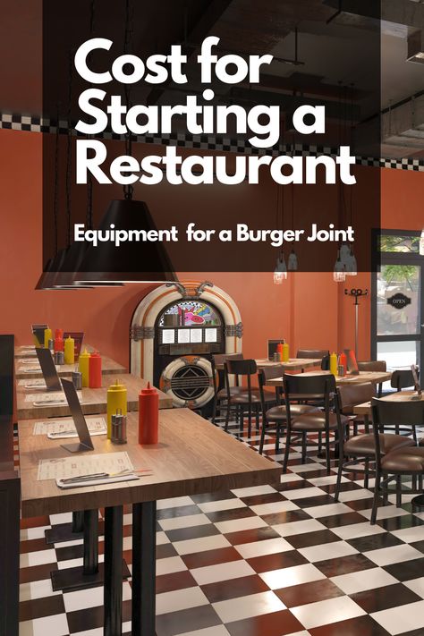 House To Restaurant, Restaurant Tips And Tricks, Burger Business Ideas, Starting A Restaurant Business, How To Start A Restaurant, Burger Shop Ideas, Eatery Interior Design, Small Fast Food Design, How To Start A Restaurant Business