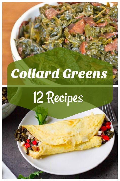 From traditional southern to inventive and creative - here you'll find great ways to cook collard greens. #collardgreens #southernfood #instantpot #greens #newyears #newyearsfoods #collards Collard Green Recipes, Best Collard Greens Recipe, Collard Green Soup, Vegan Collard Greens, Chicken Parm Recipes, Greens Recipes, Southern Collard Greens, Collard Greens Recipe, Collard Green