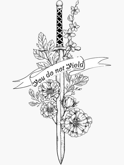 Morally Grey Tattoo, Acotar Tattoos Only You Can Decide What Breaks You, Elven Tattoo Design, Do Not Yield Tattoo, Book Dragon Tattoo, Book Inspired Tattoos, Bestie Tattoos, Bookish Tattoos, Animal Tattoo Ideas