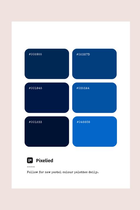 This deep blue color palette transitions from vibrant cobalt to dark navy. These bold and cool tones evoke a sense of depth and stability, ideal for creating strong and sophisticated designs in illustration, branding, typography, and web UI. Color Scheme Generator, Ocean Color Palette, Deep Blue Ocean, Color Generator, Wedding Colors Red, Colour Pallets, Flip Image, Blur Image, Branding Typography