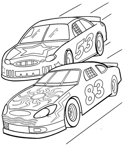 Printable Race Car Coloring Pages Race Car Coloring Pages, Car Coloring Pages, Monster Truck Coloring Pages, Cars Coloring, Boy Coloring, Track Racing, Truck Coloring Pages, Cars Coloring Pages, Clay Color