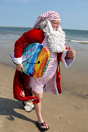 Second look Aussie Christmas, Florida Christmas, Writing Pictures, Beachy Christmas, Picture Writing Prompts, Picture Prompts, Beach Santa, Tropical Christmas, Creative Writing Prompts