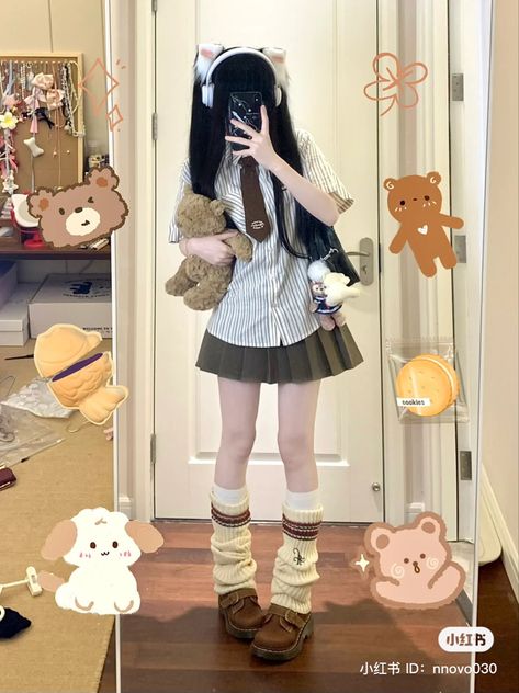 Hyperfeminine Outfit Winter, Cute Japanese Outfits, Dessert Outfit, Kawaii Outfit Ideas, Chinese Fashion, Kawaii Fashion Outfits, Really Cute Outfits, Kawaii Clothes