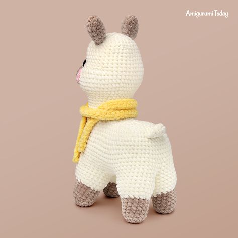 Amigurumi Alpaca Pattern Free Crochet Pattern Crochet With Alpaca Yarn, Llama Knitting Pattern Free, Crochet Alpaca Amigurumi Pattern Free, Amigurumi Llama Free Pattern, Crochet Llama Pattern Free Easy, Free Crochet Llama Pattern, Crochet Alpaca Pattern Free, Alpaca Crochet Pattern Free, Llama Crochet Pattern Free