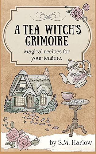 Tea Witch, Whimsy Art, Witchcraft Books, Magical Herbs, Tea And Books, Witch Books, Witchy Stuff, Magical Art, Spells Witchcraft