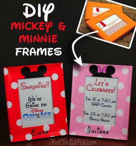 Disney Cruise Fish Extender Gifts, Photo Frame Diy, Disney Videos, Disney Cruise Fish Extender, Disney Frames, Child Activities, Disney Cruise Vacation, Autograph Book Disney, Cruise Gifts