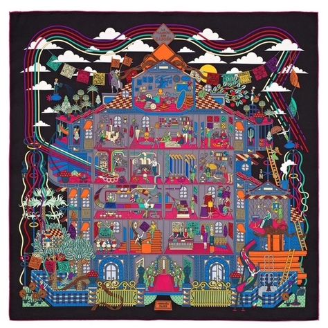 Pre-owned Hermes La Maison Des Carres 90cm X 90cm 100% Silk Scarf ($499) ❤ liked on Polyvore featuring accessories, scarves, multicolor, silk scarves, hermes scarves, silk shawl, colorful shawl and multi colored scarves Luxury Accessories Woman, Lana Jewelry, Silk Accessories, Mens Jewelry Bracelet, Tapestry Design, Silk Scarves, Egift Card, Cool Watches, Silk Scarf