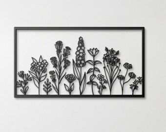 Metal Wall Hangings Kitchen Metal Wall Art, Sculpture Flower, Floral Landscape, Wall Art Decor Prints, Wall Art Floral, Metal Wall Sculpture, Metal Wall Hangings, Spring Gifts, Shop Wall Art