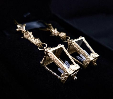 XXXXXXXCharon's Lantern Earrings Magic Sparkles, The Ferryman, Harry Potter Rpg, Lantern Earrings, Indie Jewelry, The Underworld, Jewelry Studio, Material Girls, Underworld