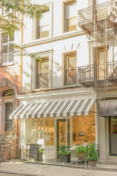 Cafe Exterior, Bakery Shop Design, Bakery Design Interior, Apartment Exterior, The Laundress, Storefront Design, Sandwich Shop, Cafe Shop Design, Bakery Design