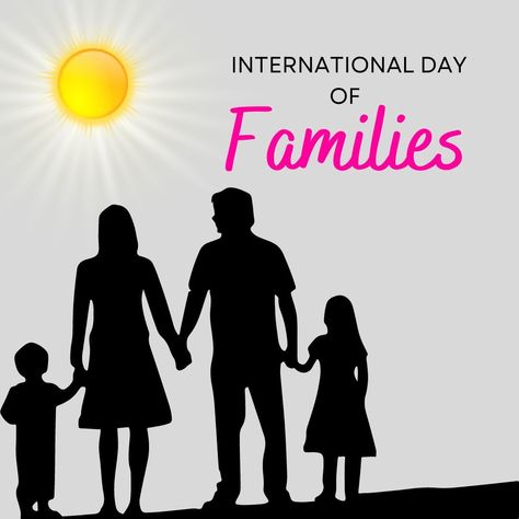 Happy International Day of Families! 💕 Today, we celebrate the love, support, and bond that families share. Whether it's your biological family or a chosen family, take a moment to appreciate the special people in your life. Share a photo with your loved ones and use the hashtags #FamilyLove #FamilyBond #InternationalDayofFamilies to join in on the global celebration. ❤️ #FamilyMatters #LoveMyFam #TogetherWeAreStronger Family Day Wishes, Hearts Of Happiness Family, International Day Of Families Creative, Families Can Be Together Forever, My Family Is Healthy And Happy Affirmation, Family Bonding, Chosen Family, Family Matters, International Day